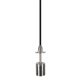 # 76061-11 One-Light Hanging Pendant Ceiling Light with Transitional Rectangular Hardback Fabric Lamp Shade, Black, 16" width