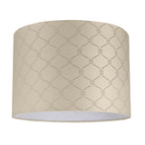 # 31021  Transitional Hardback Drum (Cylinder) Shape Spider Construction Lamp Shade in Beige, 16" wide (16" x 16" x 11")