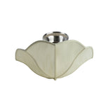 # 39003 Ceiling Clip-on Lamp Shade (1 Pack), Transitional Design in Light Yellow Faux Linen Fabric, 13" diameter (13" x 5")