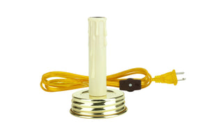 # 21021 Mason Jar Lamp Kit in Brass