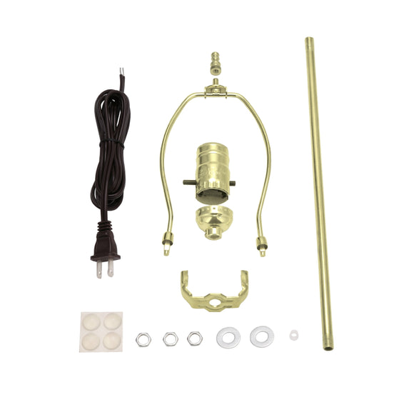 # 21026, Make-A-Lamp Kit in Brass, 1 Pack