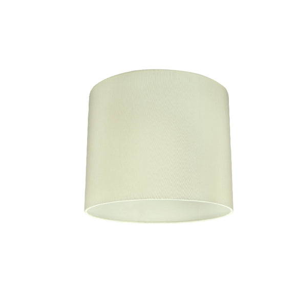 # 31090 Transitional Hardback Drum (Cylinder) Shaped Spider Construction Lamp Shade in Beige, 12