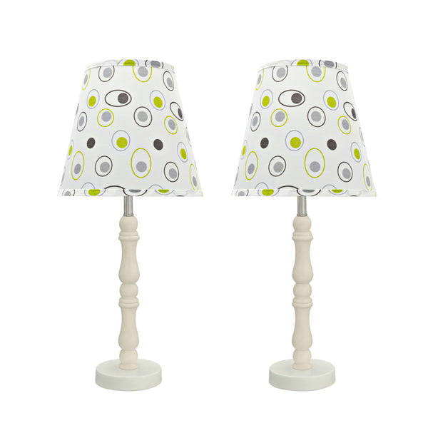 40084-4, 2-Pack Set - One-Light Candlestick Table Lamp, Contemporary – Aspen Creative Corporation