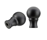 # 24018-32, 2 Pack Steel Lamp Finial in Oil Rubbed Bronze Finish, 1 3/8" Tall