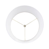 # 31281 Transitional Drum (Cylinder) Shaped Spider Construction Lamp Shade in White, 14" wide (14" x 14" x 16")