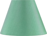 # 32135, Transitional Empire Shape Spider Construction Lamp Shade, Green, 6" Top x 12" Bottom x 9" Slant Height