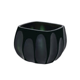 # 16008-1 Green Glass Votive Candle Holder 3-1/2" Length x 3-1/2" Width x 2-3/4" Height, 1 Pack