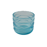 # 16017-1 Blue Glass Votive Candle Holder 3-1/4" Diameter x 3-1/4" Height, 1 Pack