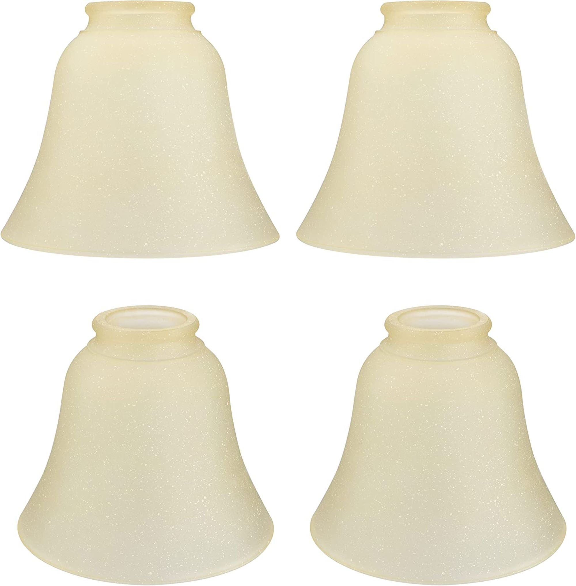 23171-4 Transitional Amber Ceiling Fan Replacement Glass Shade.2-1