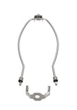 # 20003-22 9" Lamp Harp with Saddle in Satin Nickel Finish, 2 Pack
