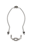 # 20006-22 10" Lamp Harp with Saddle in Satin Nickel Finish, 2 Pack