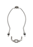 # 20007-22 10" Heavy Duty Lamp Harp with Saddle in Satin Nickel Finish, 2 Pack
