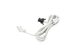 # 21008 Candelabra Base Snap-In Socket Kit with a Black Phenolic Socket, 6 feet of White Cord and in-line On/Off Rotary Switch