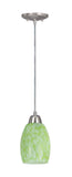 # 21037-11 , One-Light Hanging Socket Mini Pendant Kit in Satin Nickel and 4 feet of SVT Cord