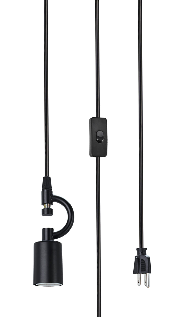 # 70212-21 One-Light Plug-In Swag Pendant Light Conversion Kit with Tr ...