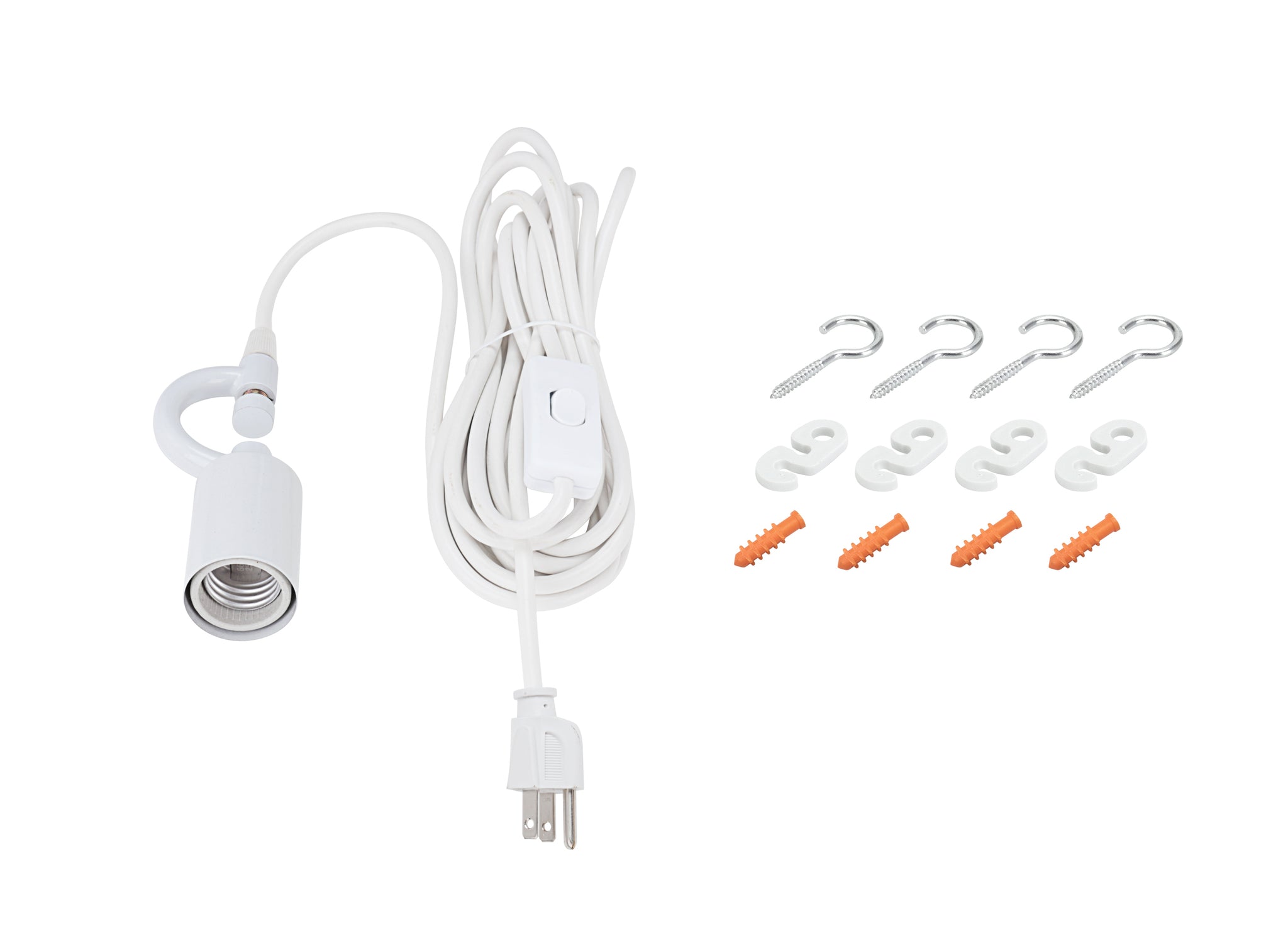 72625-21 One-Light Plug-In Swag Pendant Light Conversion Kit with