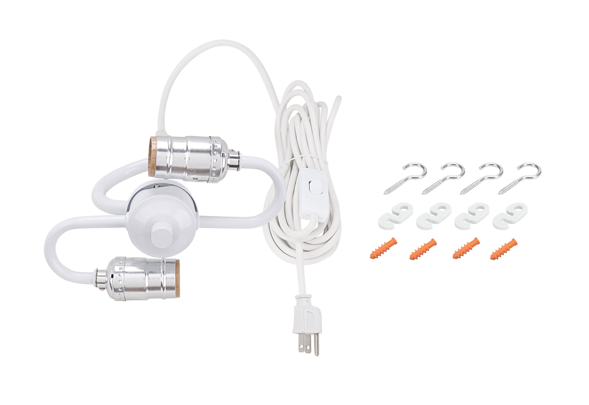 71161-21 Two-Light Plug-In Swag Pendant Light Conversion Kit with