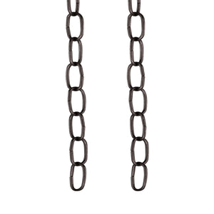 # 21101-2 36" Decorative Light Fixture Chain in Oil Rubbed Bronze, 2 Pack