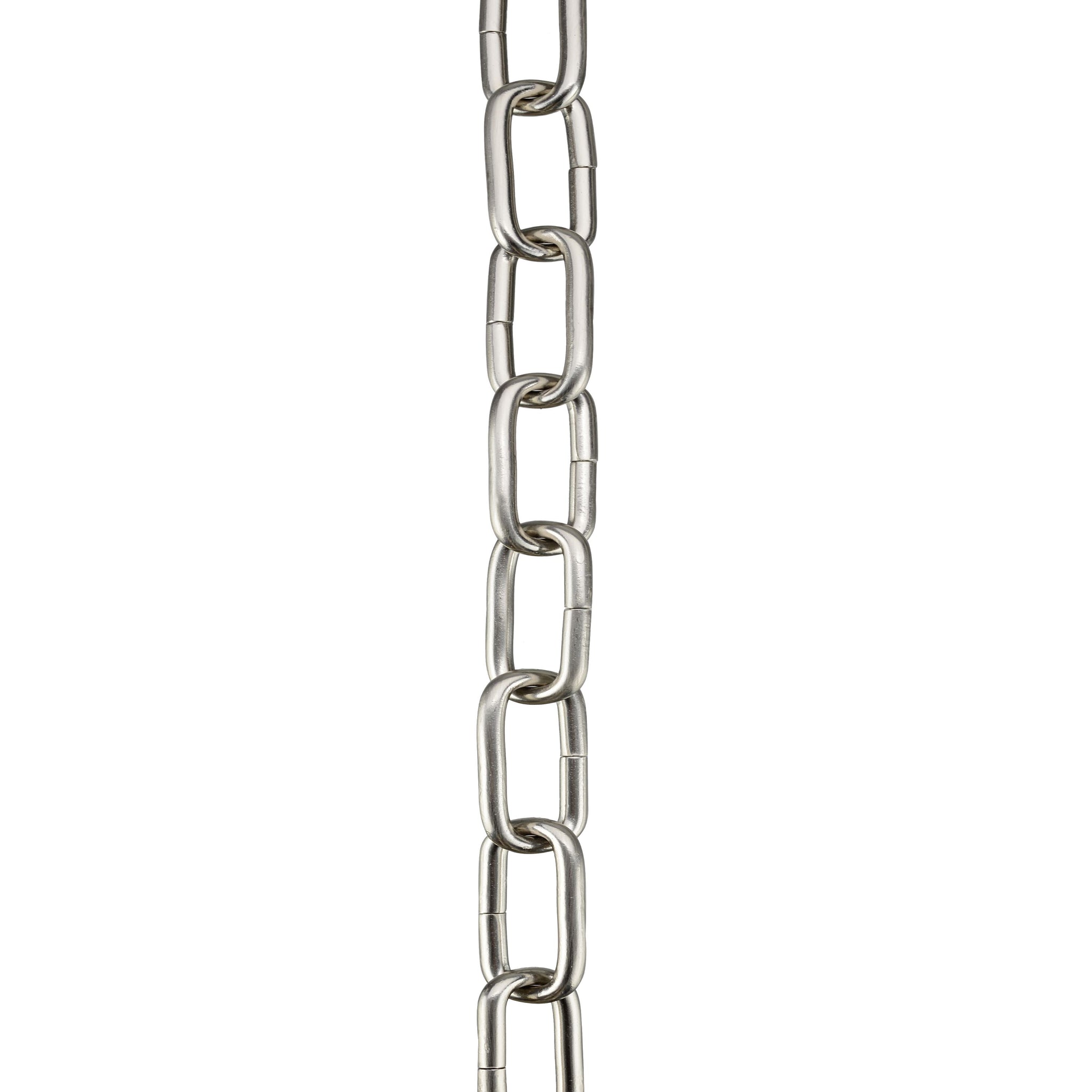 hanging nickel plant Aspen Creative 21105-21,Steel 10 Feet Heavy Duty Chain for Hanging Up Maximum Weight 120 Pounds-Lighting Fixture/Swag Light/Plan