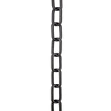 # 21105-81,Steel 10 Feet Heavy Duty Chain for Hanging Up Maximum Weight 120 Pounds-Lighting Fixture/Swag Light/Plant in Oil Rubbed Bronze.6 Gauge.