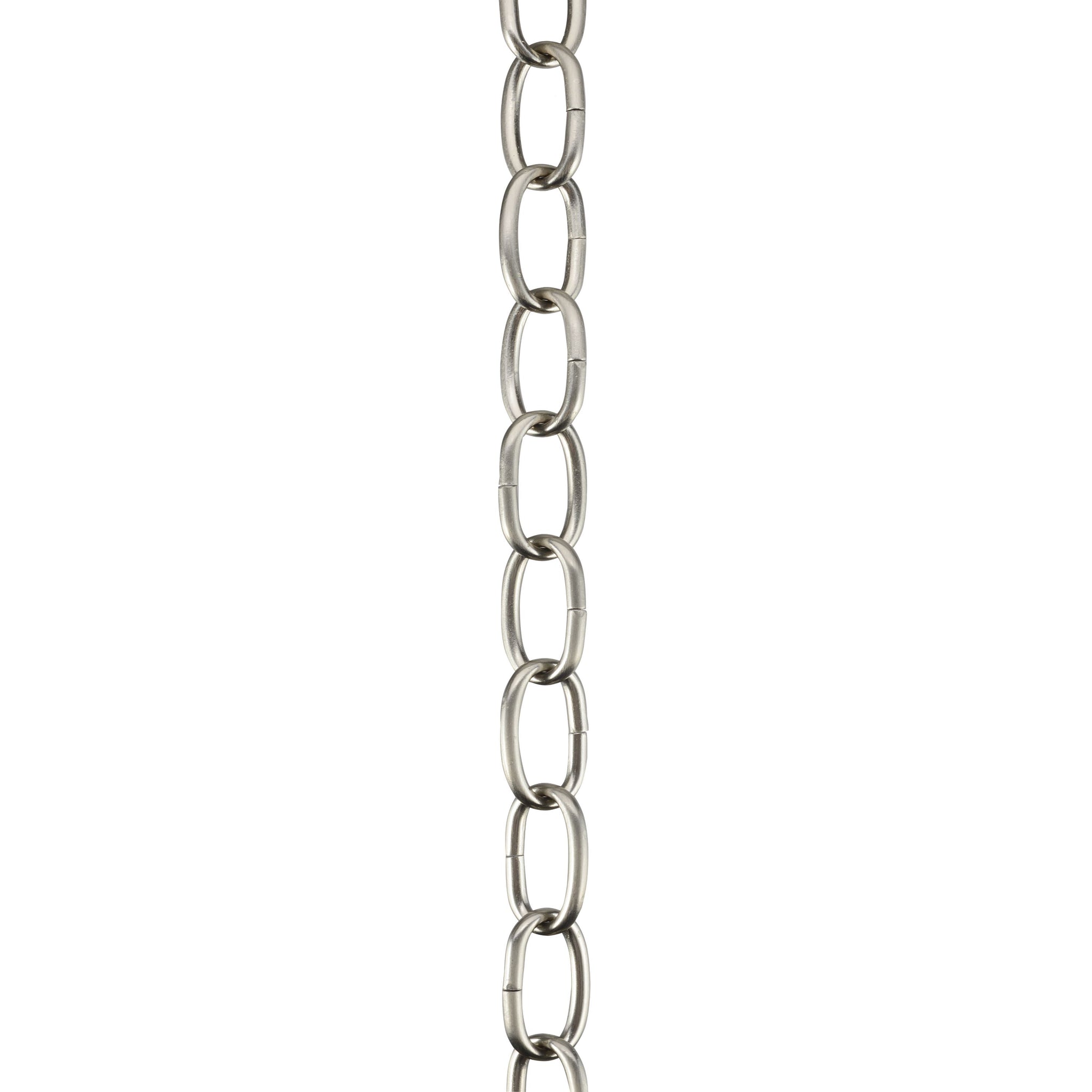 Aspen Creative 21106-31,Steel 10 Feet Heavy Duty Chain for Hanging Up Maximum Weight 50 Pounds-Lighting Fixture/Swag Light/Plant in Brushed Nickel.9
