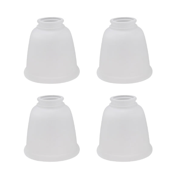 # 23045-4 Transitional Style Bell Shaped Frosted Replacement Glass Shade, 2-1/8
