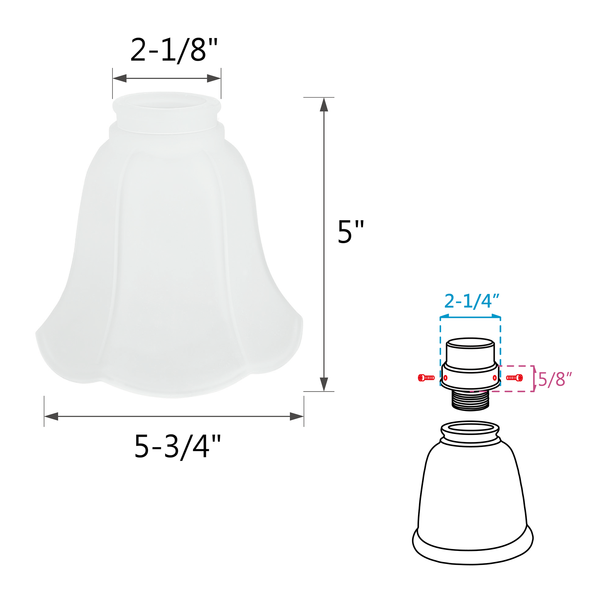 Glass Flame Shade - New Zealand Glass Flame Shade - New Zealand