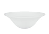 # 23100-01 Frosted Transitional Style Replacement Torchiere Glass Shade, 5" high x 12-7/8" diameter