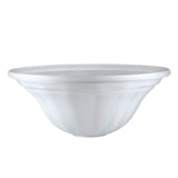 # 23128-11, Frosted Glass Shade for Medium Base Socket Torchiere Lamp, Swag Lamp and Pendant,13-1/8" Diameter x 5-1/4" Height.