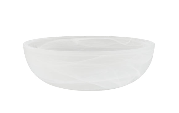 # 23145-11, Frosted Glass Shade for Medium Base Socket Torchiere Lamp, Swag Lamp, Pendant and Island Fixture.12-3/4