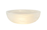 # 23145-11, Frosted Glass Shade for Medium Base Socket Torchiere Lamp, Swag Lamp, Pendant and Island Fixture.12-3/4" Diameter x 5" Height.
