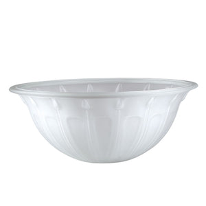 # 23153-11, Frosted Glass Shade for Medium Base Socket Torchiere Lamp, Swag Lamp,Pendant, Island Fixture.11-3/4" Diameter x 5" Height.