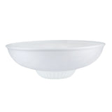 # 23501-01, Frosted Glass Shade for Medium Base Socket Torchiere Lamp, Swag Lamp and Pendant,14" Diameter x 4-3/4" Height.
