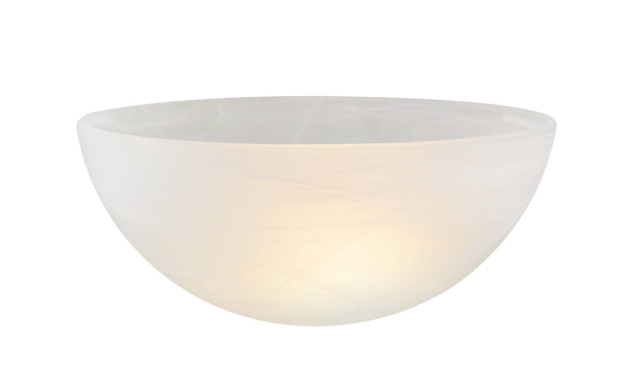 23516-21,Albaster Glass Shade for Medium Base Socket Torchiere