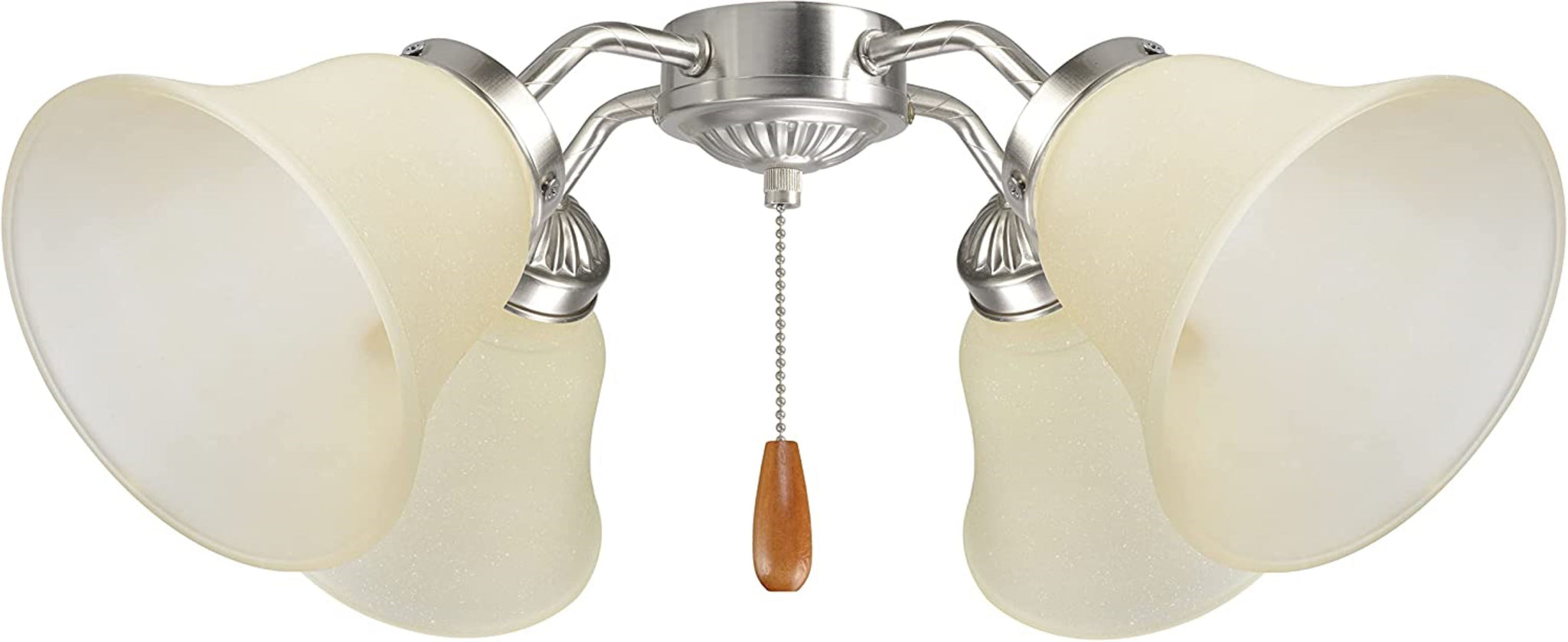 23171-4 Transitional Amber Ceiling Fan Replacement Glass Shade.2-1