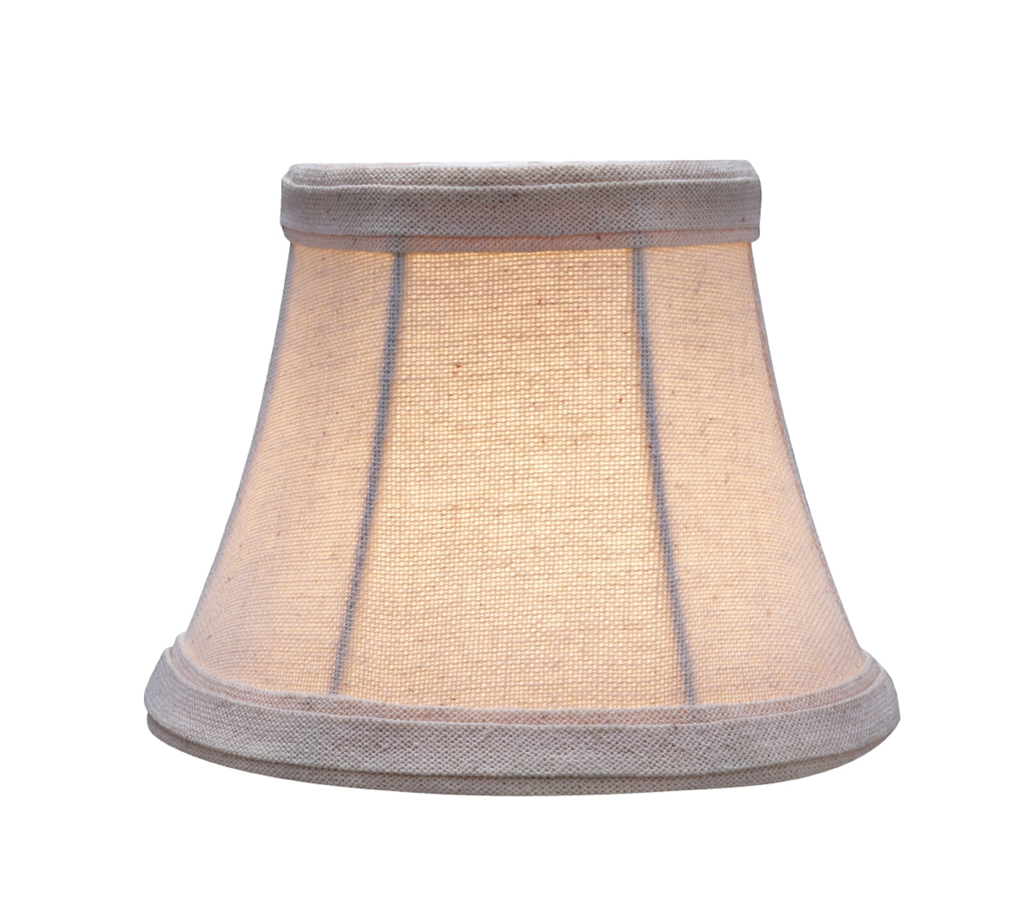 Vintage Off-White Bell Shaped on sale Lampshade