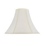 # 30031 Transitional Bell Shape Spider Construction Lamp Shade in an Ivory Cotton Fabric, 16" wide bottom (6" x 16" x 12")