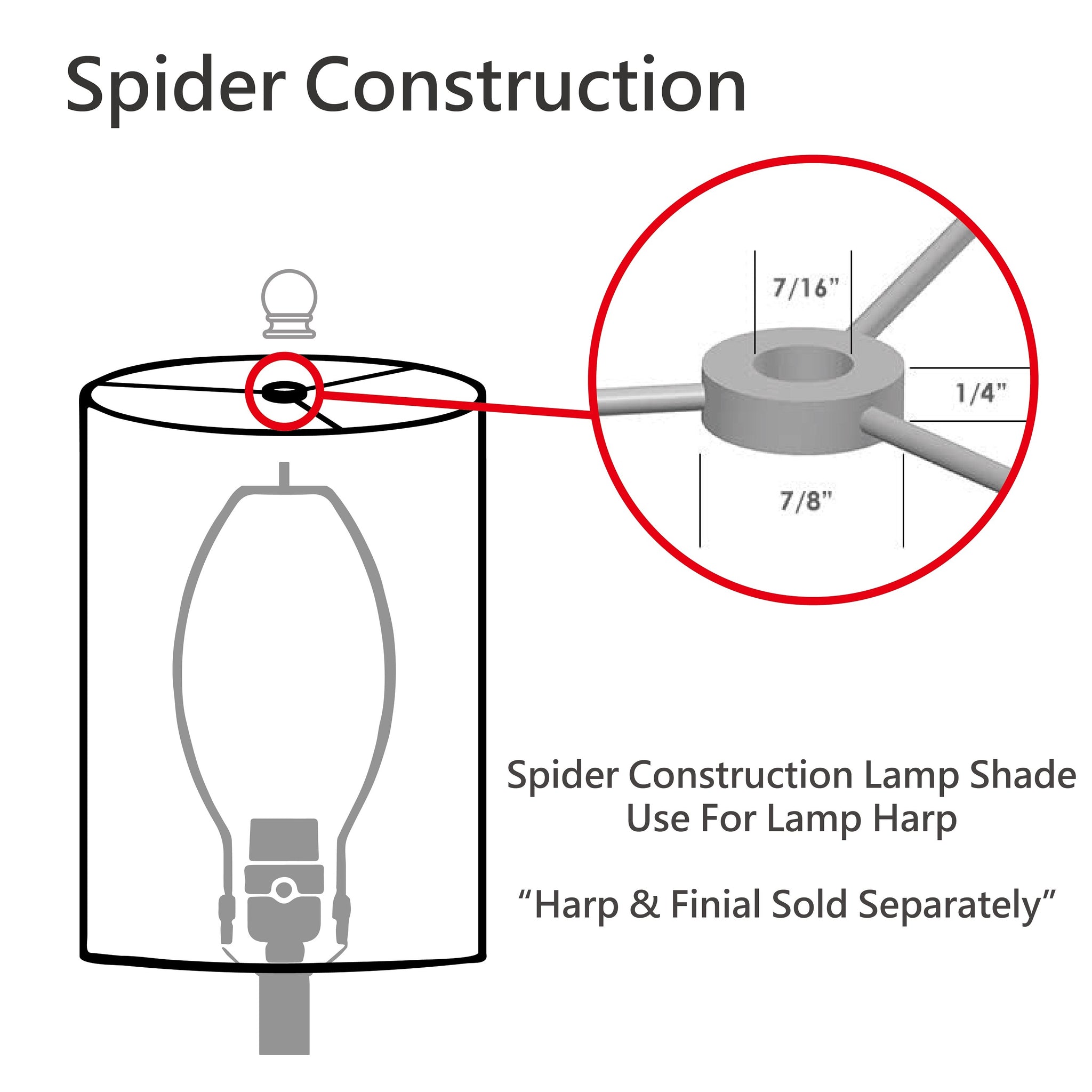 30046 Transitional Bell Shape Spider Construction Lamp Shade 30046 Transitional Bell Shape Spider Construction Lamp Shade