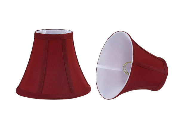 30050-X Small Bell Shape Mini Chandelier Clip-On Lamp Shade