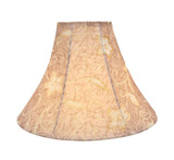# 30084 Transitional Bell Shape Spider Construction Lamp Shade in Brown, 16" wide (6" x 16" x 12")