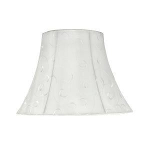 # 30098 Transitional Bell Shape Spider Construction Lamp Shade in Beige, 13" wide (7" x 13" x 9 1/2")