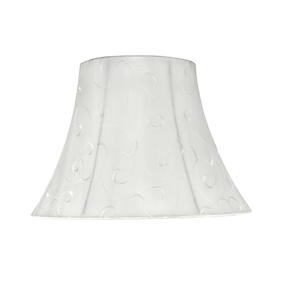 # 30098 Transitional Bell Shape Spider Construction Lamp Shade in Beige, 13