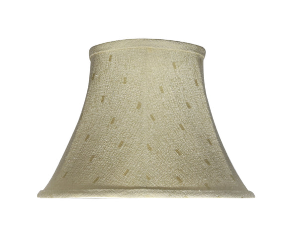 # 30100 Transitional Bell Shape Spider Construction Lamp Shade in Camel, 13