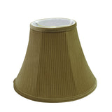 # 30159 Transitional Bell Shape Spider Construction Lamp Shade in Brown-Green, 12" wide (6" x 12" x 9 1/2")