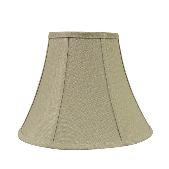 # 30160 Transitional Bell Shape Spider Construction Lamp Shade in Beige, 12