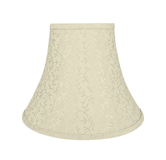 # 30168 Transitional Bell Shape Spider Construction Lamp Shade in Beige, 12