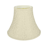 # 30168 Transitional Bell Shape Spider Construction Lamp Shade in Beige, 12" wide (6" x 12" x 9-1/2")