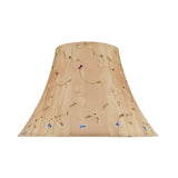 # 30181 Transitional Bell Shaped Spider Construction Lamp Shade in Gold, 17" wide (8" x 17" x 12")