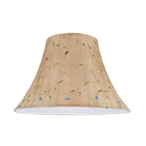 # 30181 Transitional Bell Shaped Spider Construction Lamp Shade in Gold, 17" wide (8" x 17" x 12")