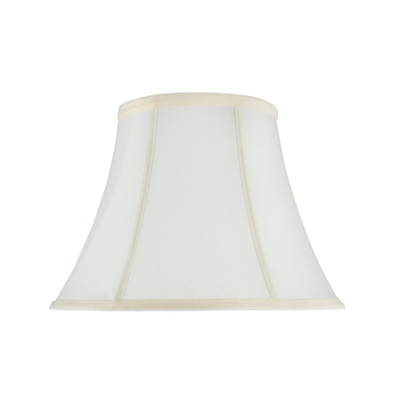 # 30216 Transitional Bell Shaped Spider Construction Lamp Shade in Off-White, 13